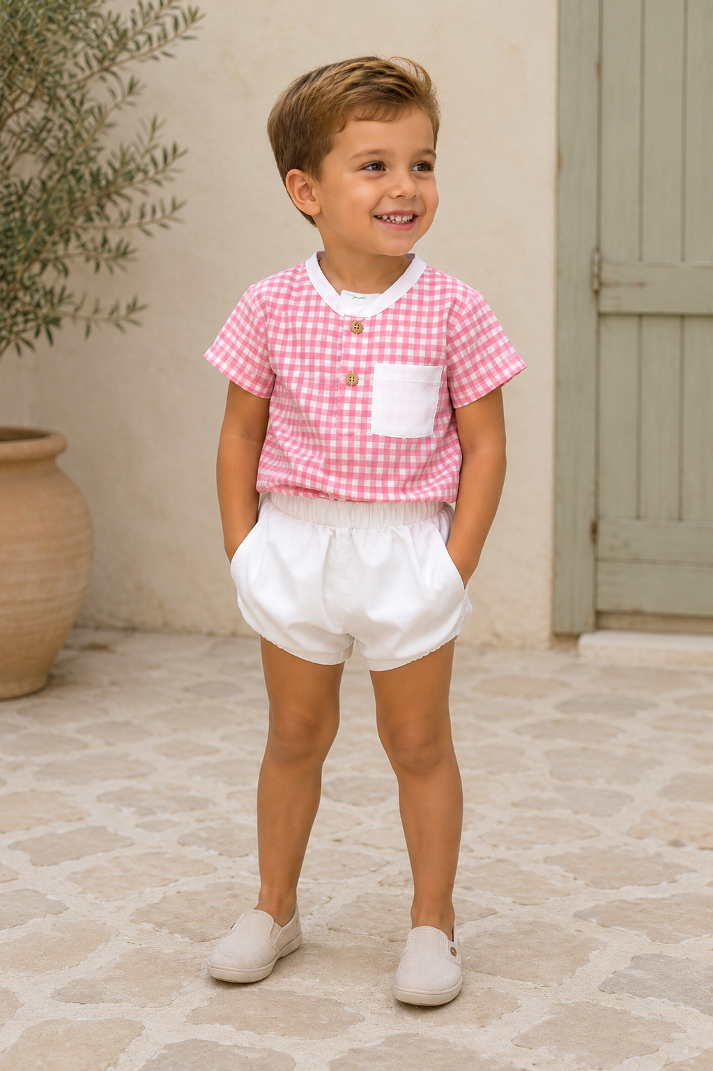 Conjunto niño coleccion plumeti rosa