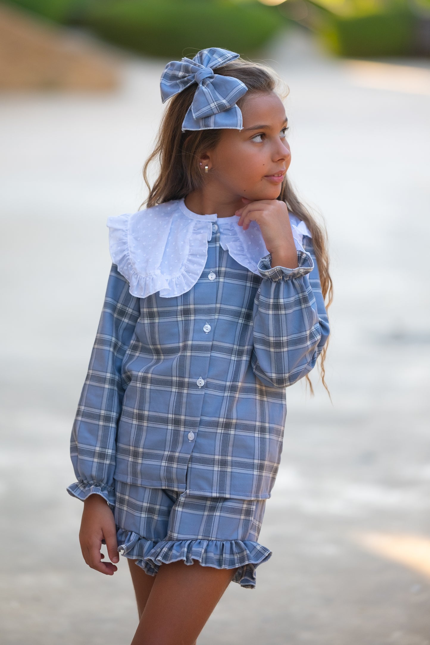 Camisa mas short marian tres piezas