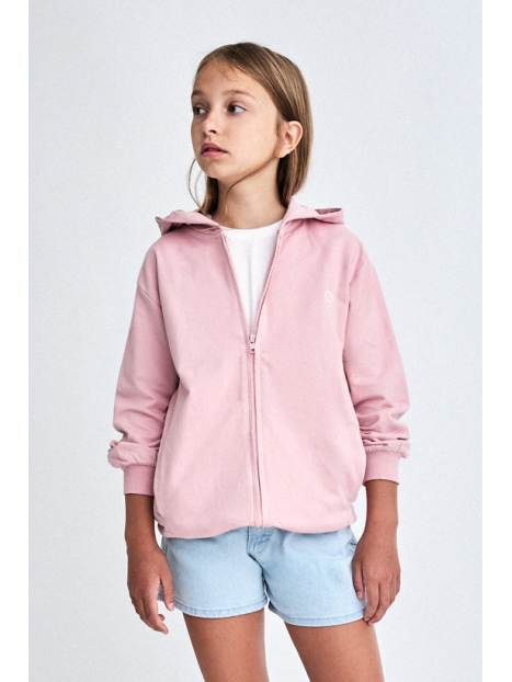 Chaqueta niña joggin Rosa Palo