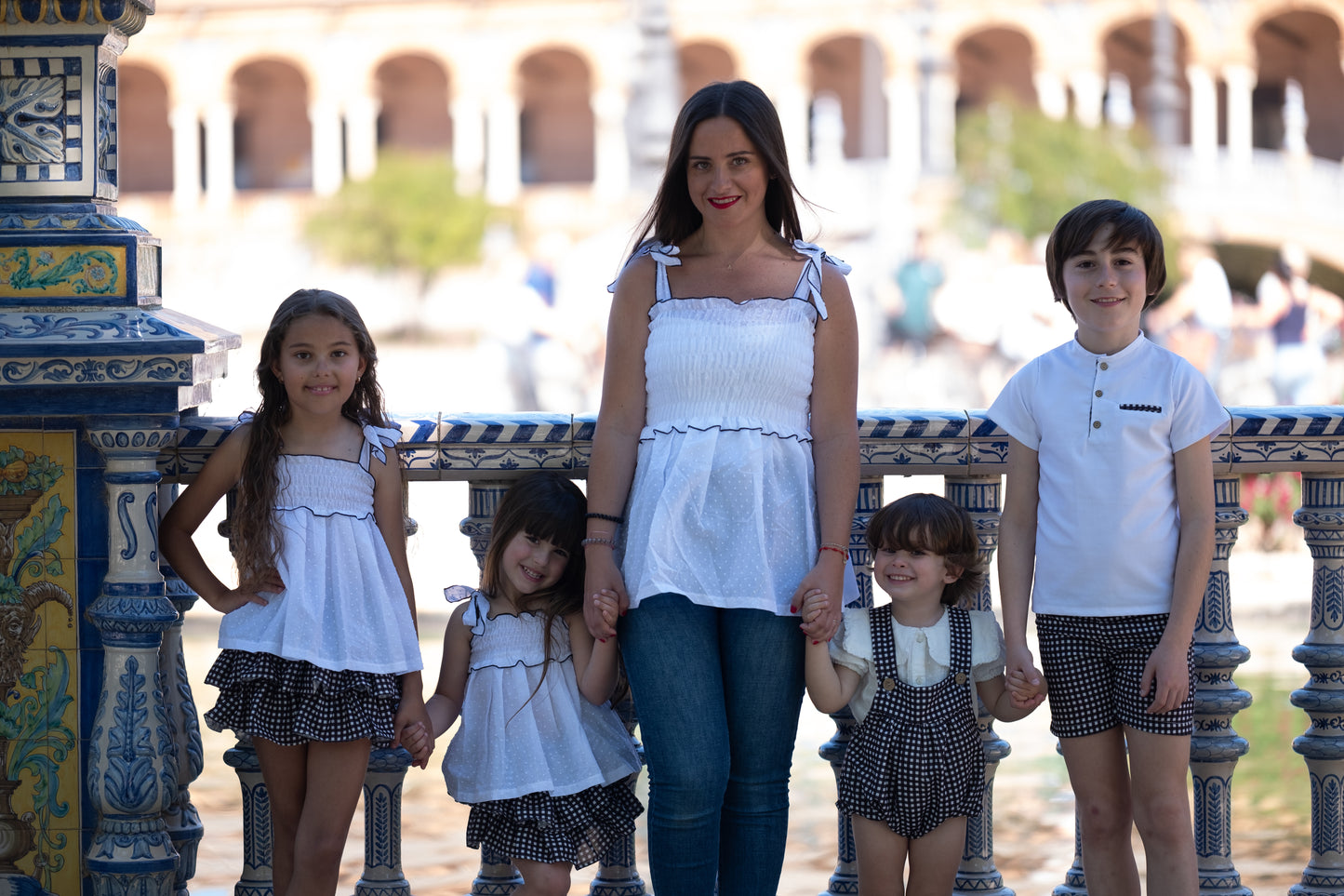 Blusa Mamá Plumeti Family Negro