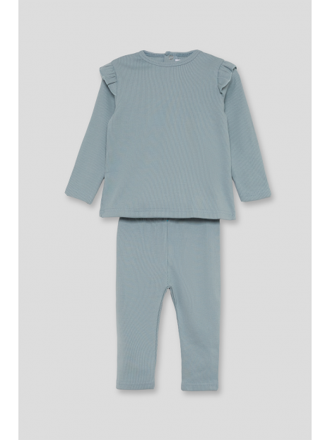 Conjunto canale azul hielo