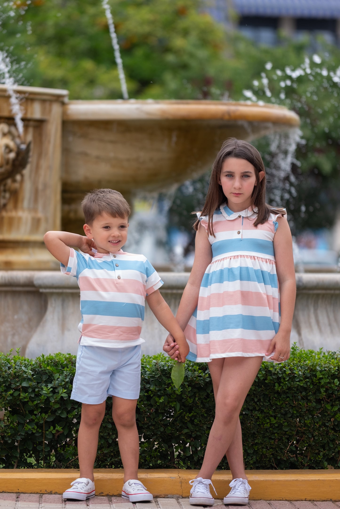 Conjunto polo Raya Bicolor