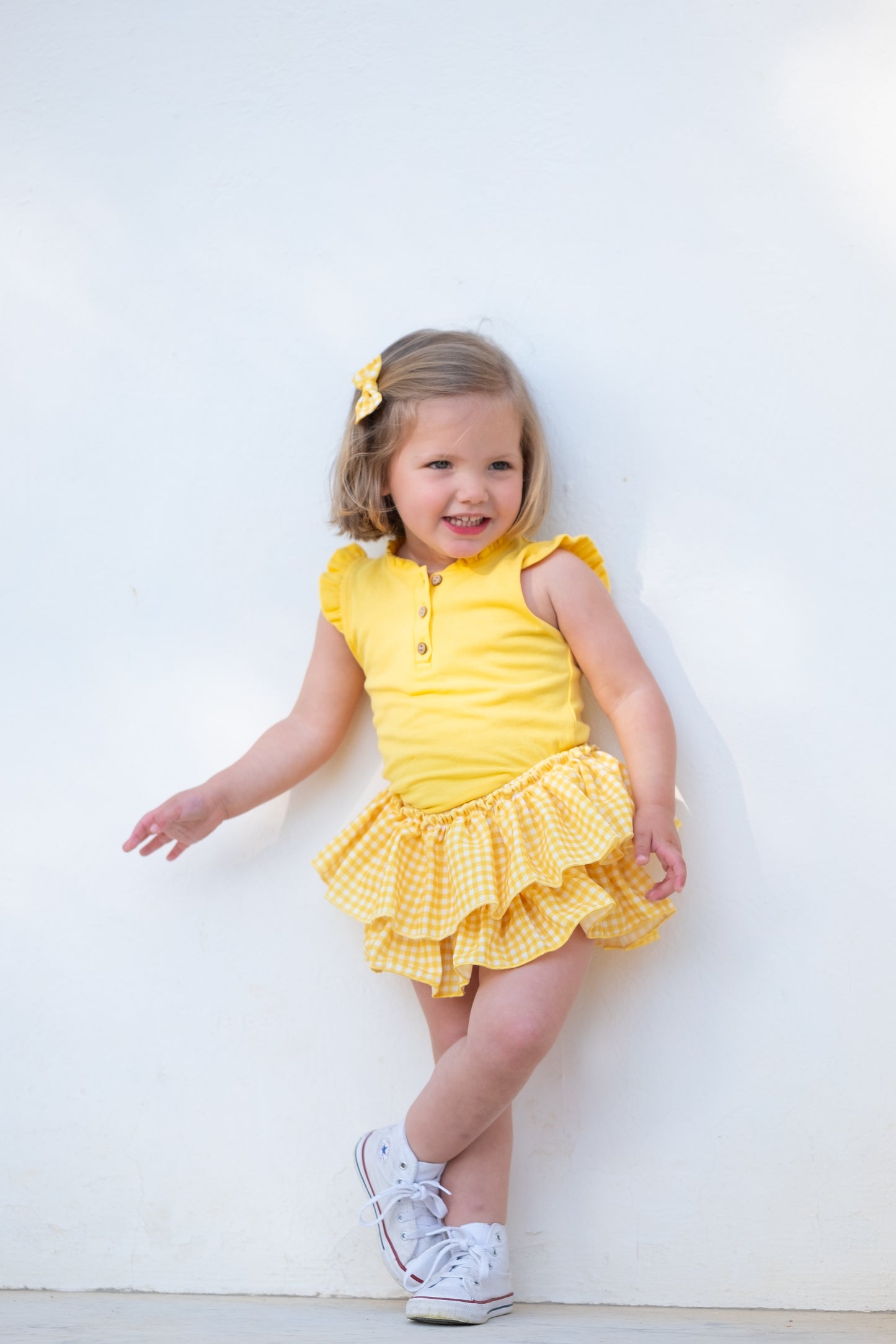 Conjunto falda Polo family Amarillo