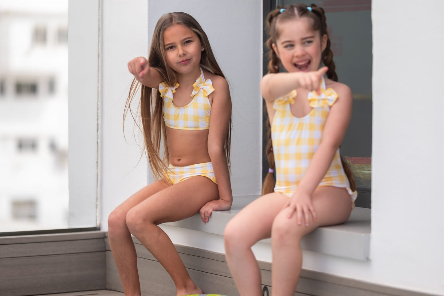 Bikini Cuadro Amarillo