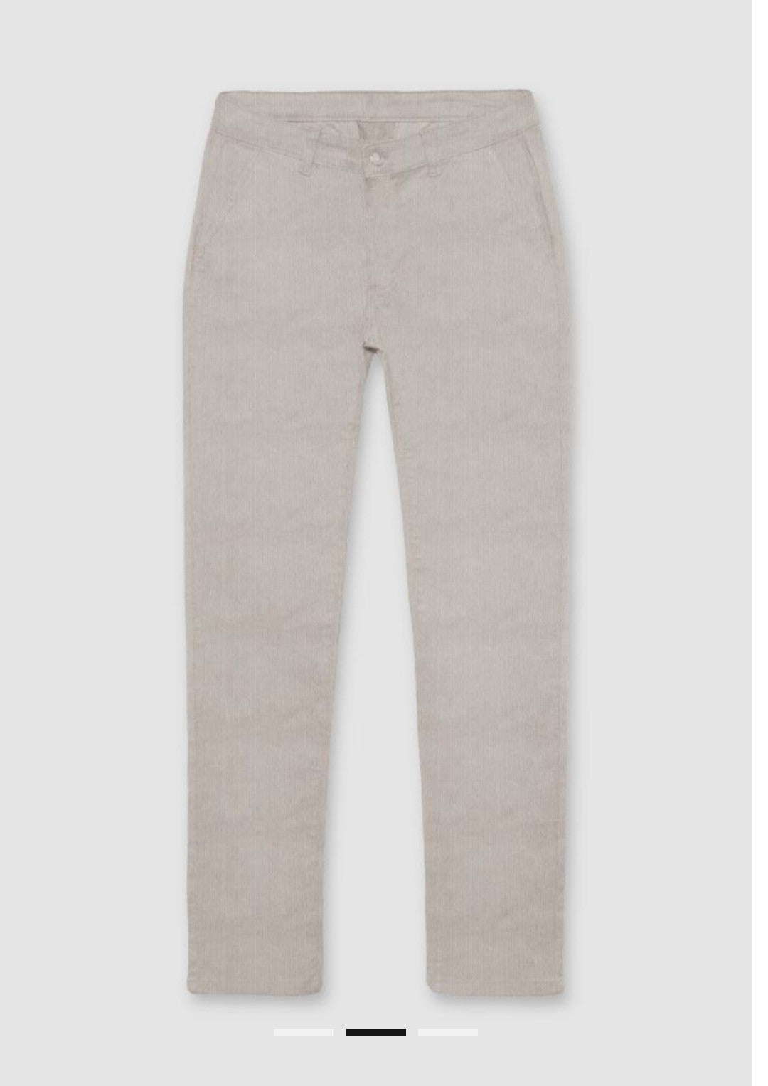 Pantalon chino panilla beige