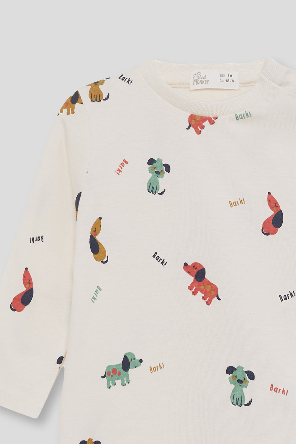 Camiseta perritos algodón