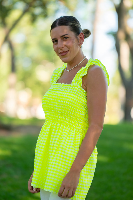 Blusa fluor mamá