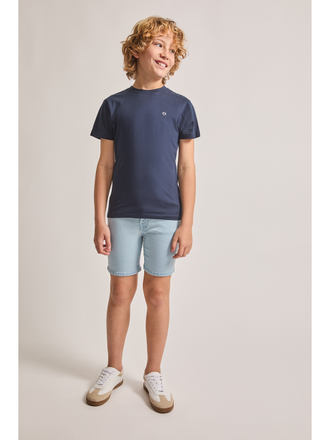 BERMUDA DENIM ELÁSTICA Y AJUSTABLE