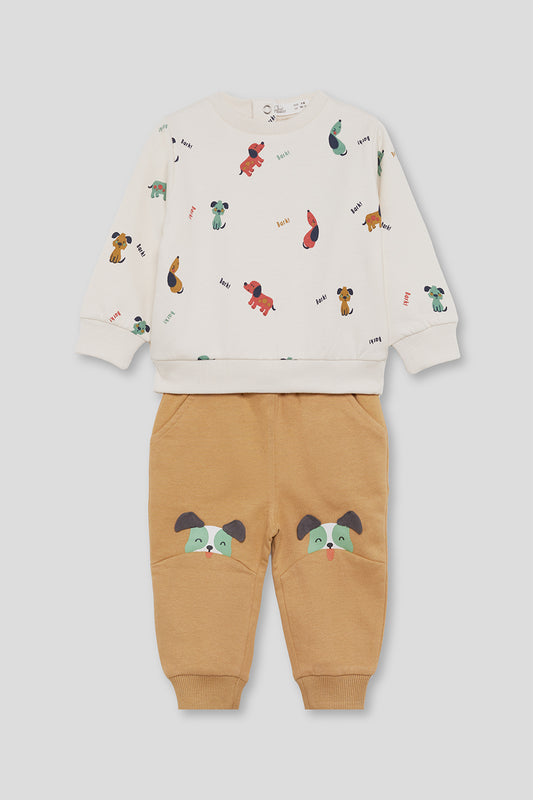 Camiseta perritos algodón