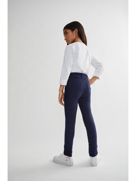 Leggin felpa simulación denim