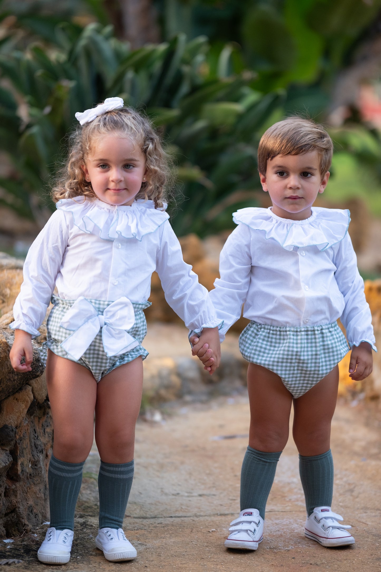 Conjunto vichi menta niña