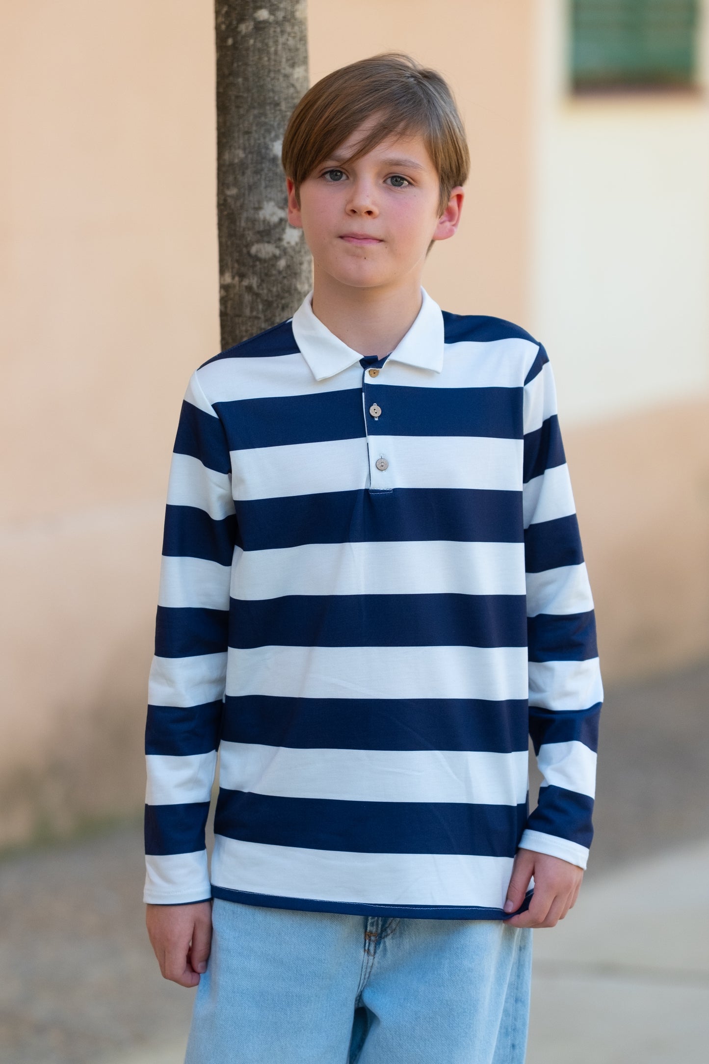 Polo Niño Marino