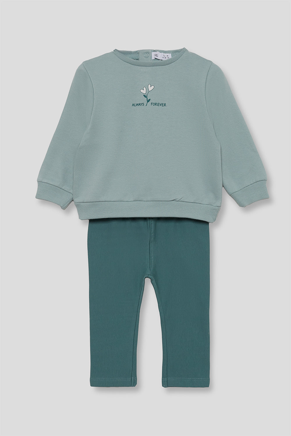 Conjunto flor forever