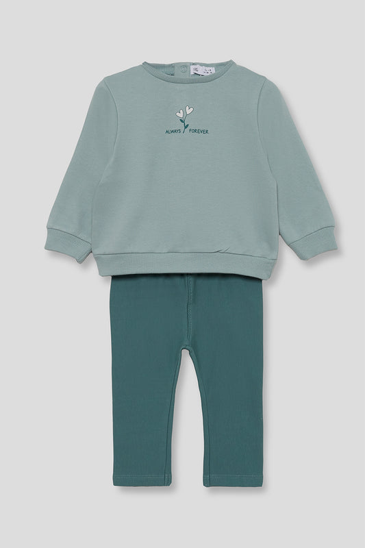 Conjunto flor forever