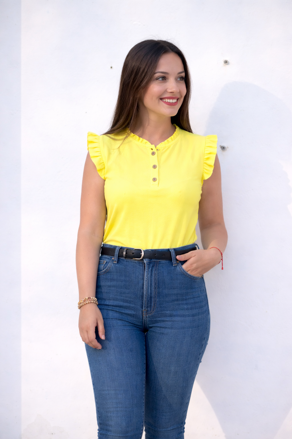 Polo de mamá Amarillo