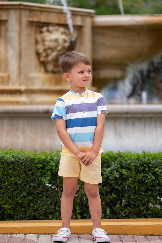 Conjunto Polo Raya Color