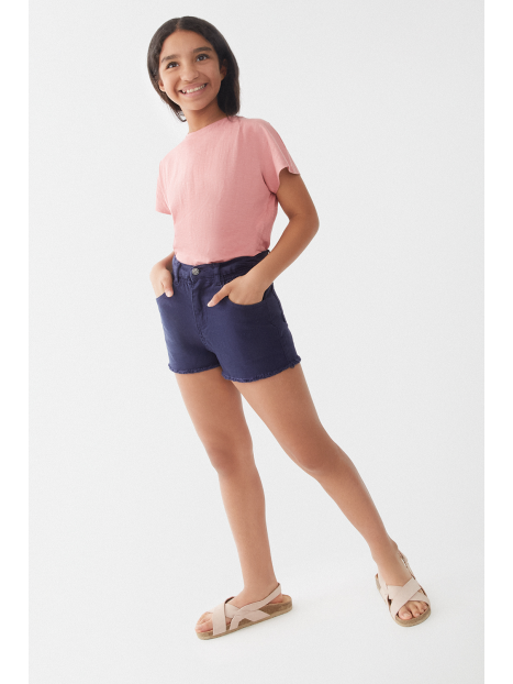Short Elástico Desflecado